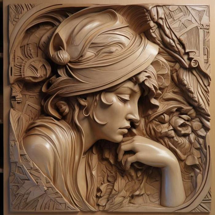 نموذج ثلاثي الأبعاد لآلة CNC 3D Art 